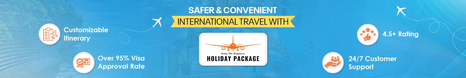 holiday package banner